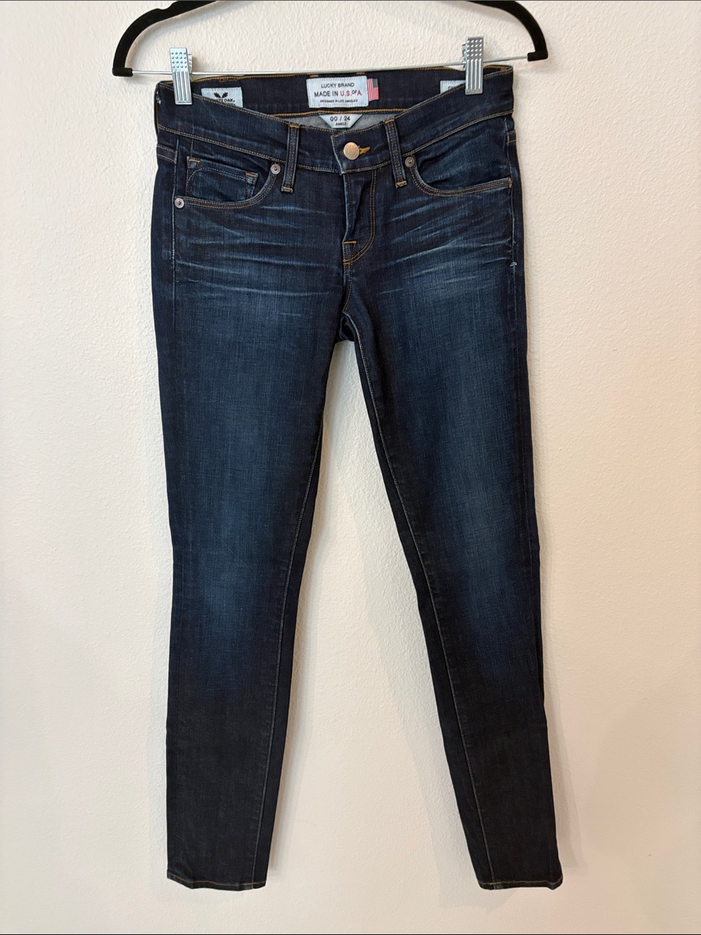 Lucky Brand Indigo Charlie Skinny Jeans